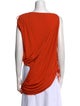 Monse Bateau Neckline Sleeveless Tunic