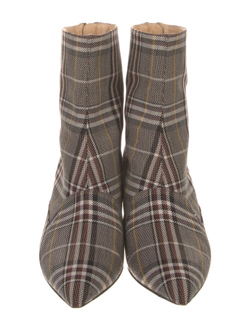 Monse Canvas Printed Sock Boots