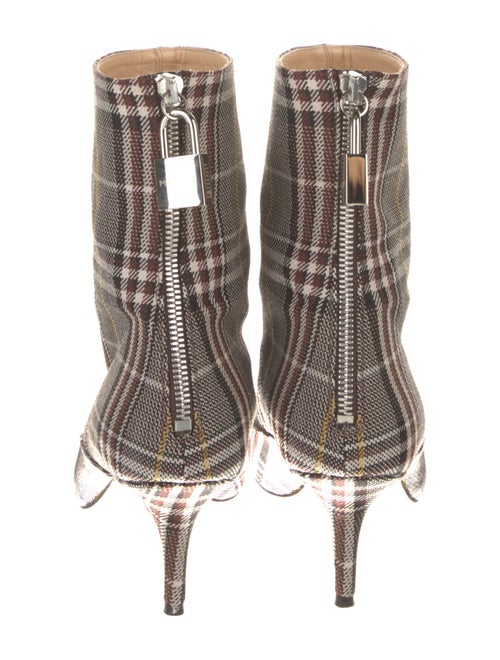 Monse Canvas Printed Sock Boots