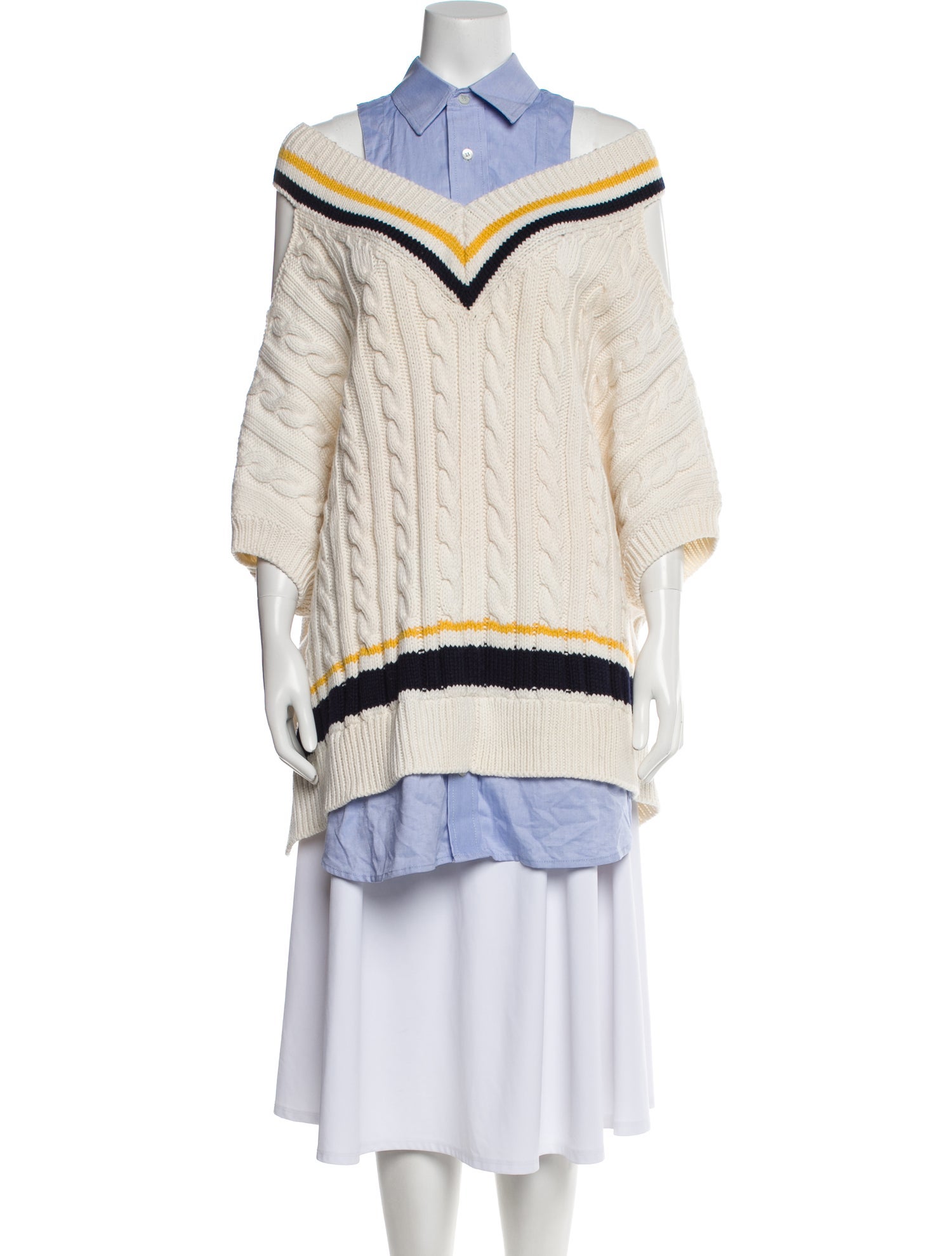 Monse Merino Wool Striped Sweater