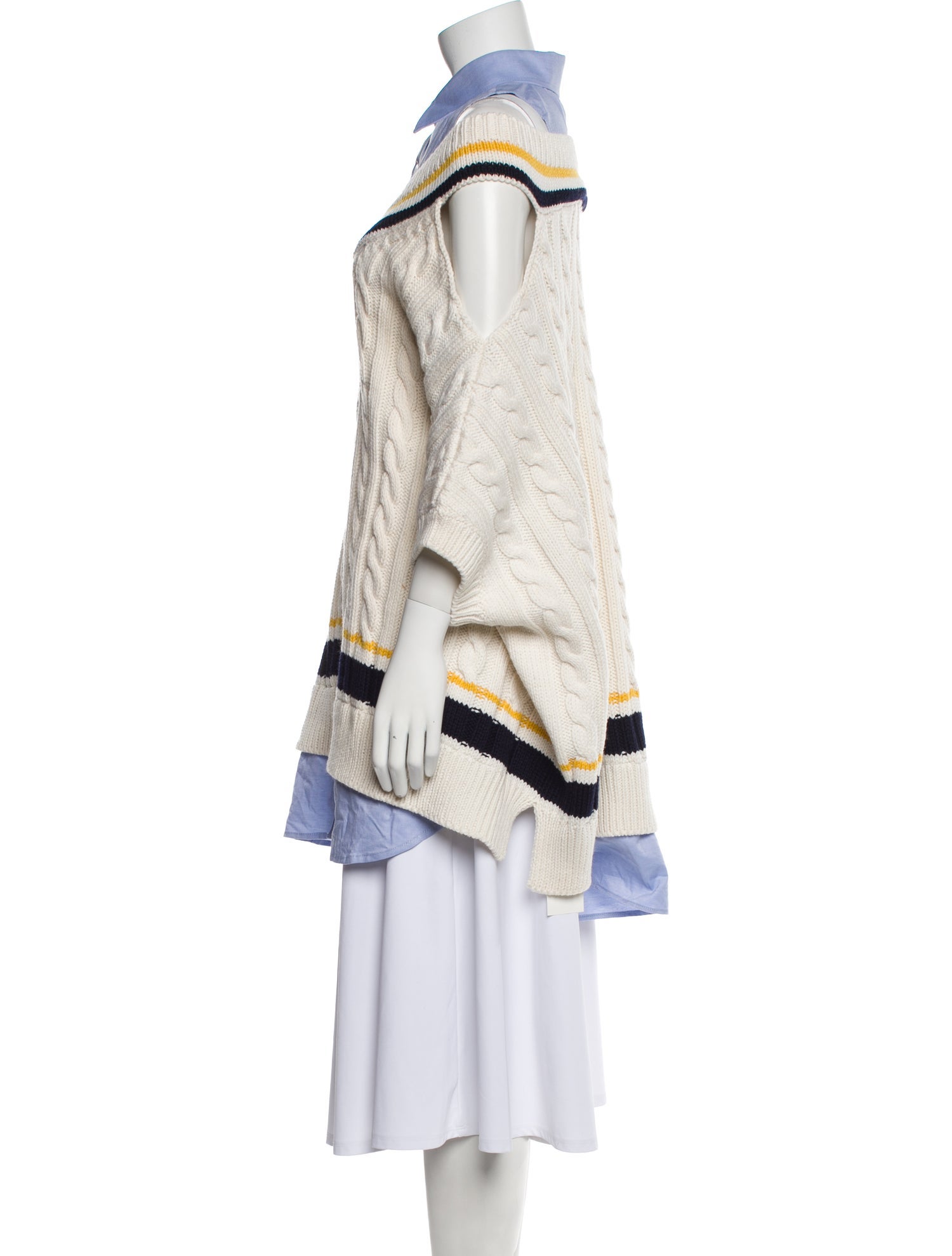 Monse Merino Wool Striped Sweater