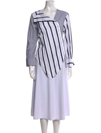 Monse Striped Long Sleeve Tunic