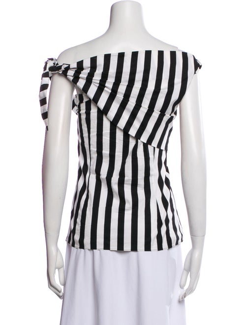 Monse Striped Off-The-Shoulder Top