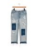 Monse Mid-Rise Straight Leg Jeans
