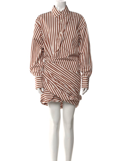 Monse Striped Mini Dress