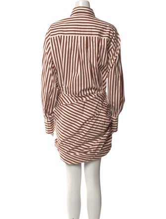 Monse Striped Mini Dress