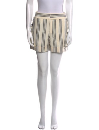 Monse Striped Mini Shorts