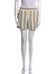 Monse Striped Mini Shorts
