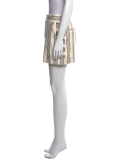 Monse Striped Mini Shorts