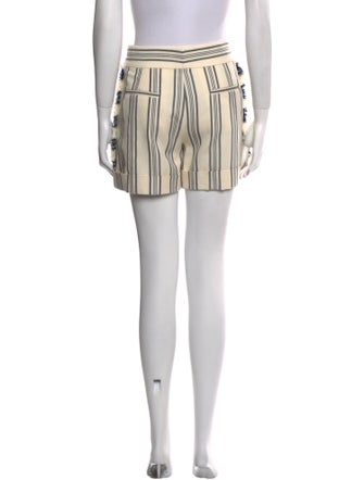 Monse Striped Mini Shorts