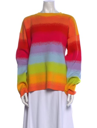 Monse Striped Bateau Neckline Sweater