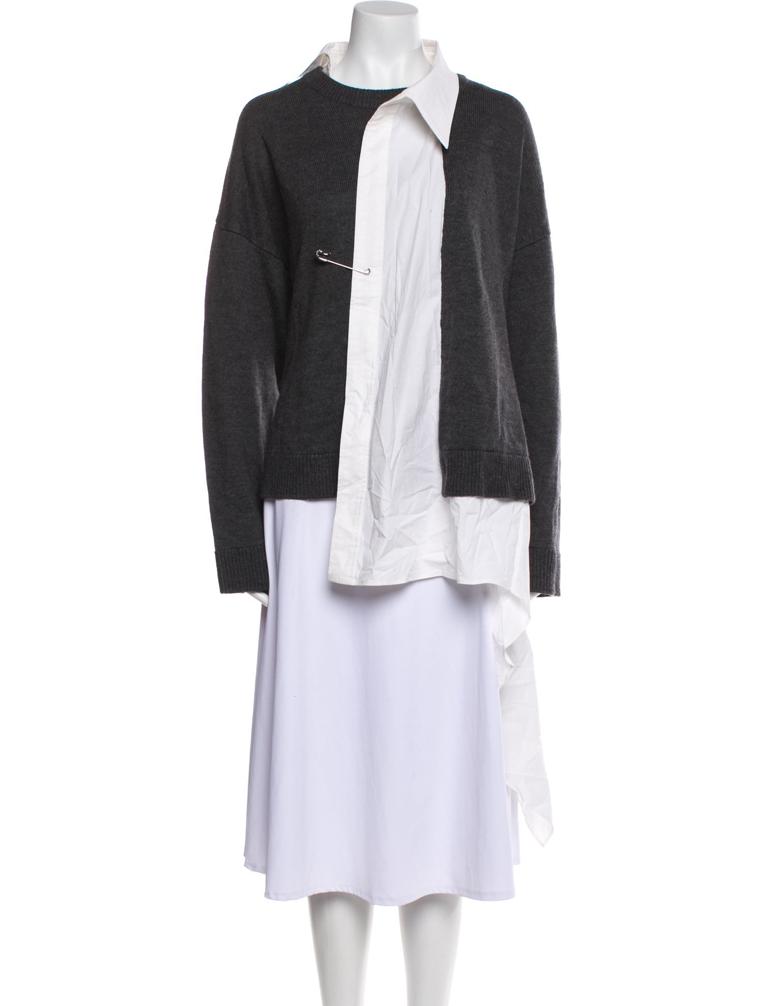 Monse Merino Wool Colorblock Pattern Sweater w/ Tags