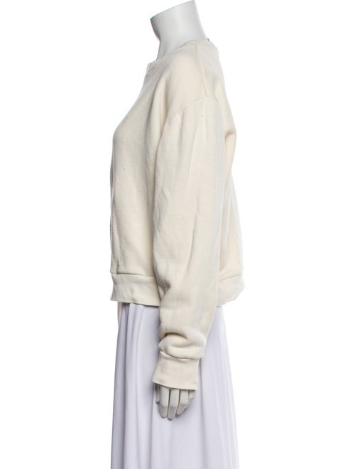 Monse Crew Neck Long Sleeve Sweatshirt