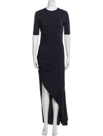Monse Crew Neck Long Dress
