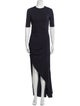 Monse Crew Neck Long Dress