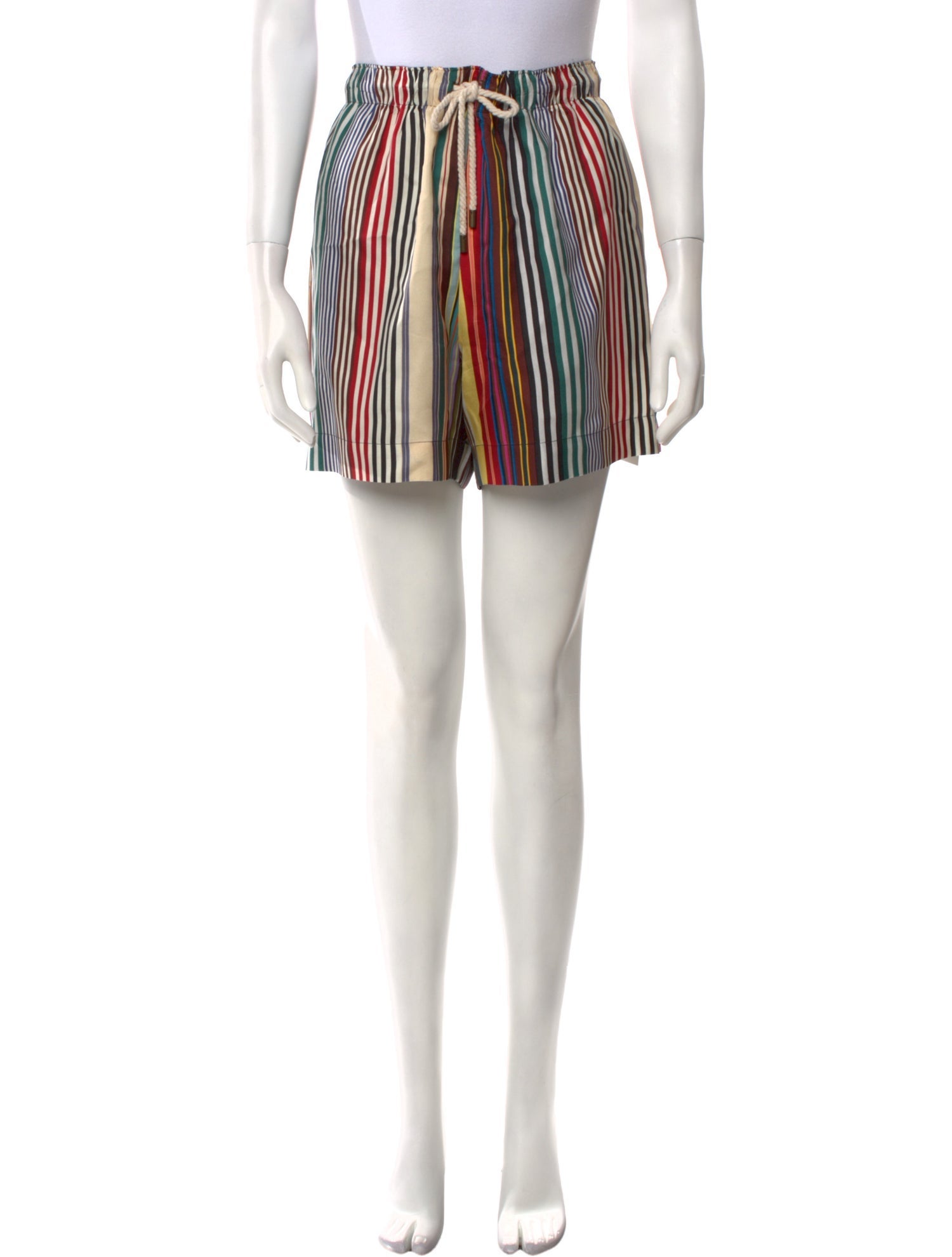 Monse Silk Mini Shorts