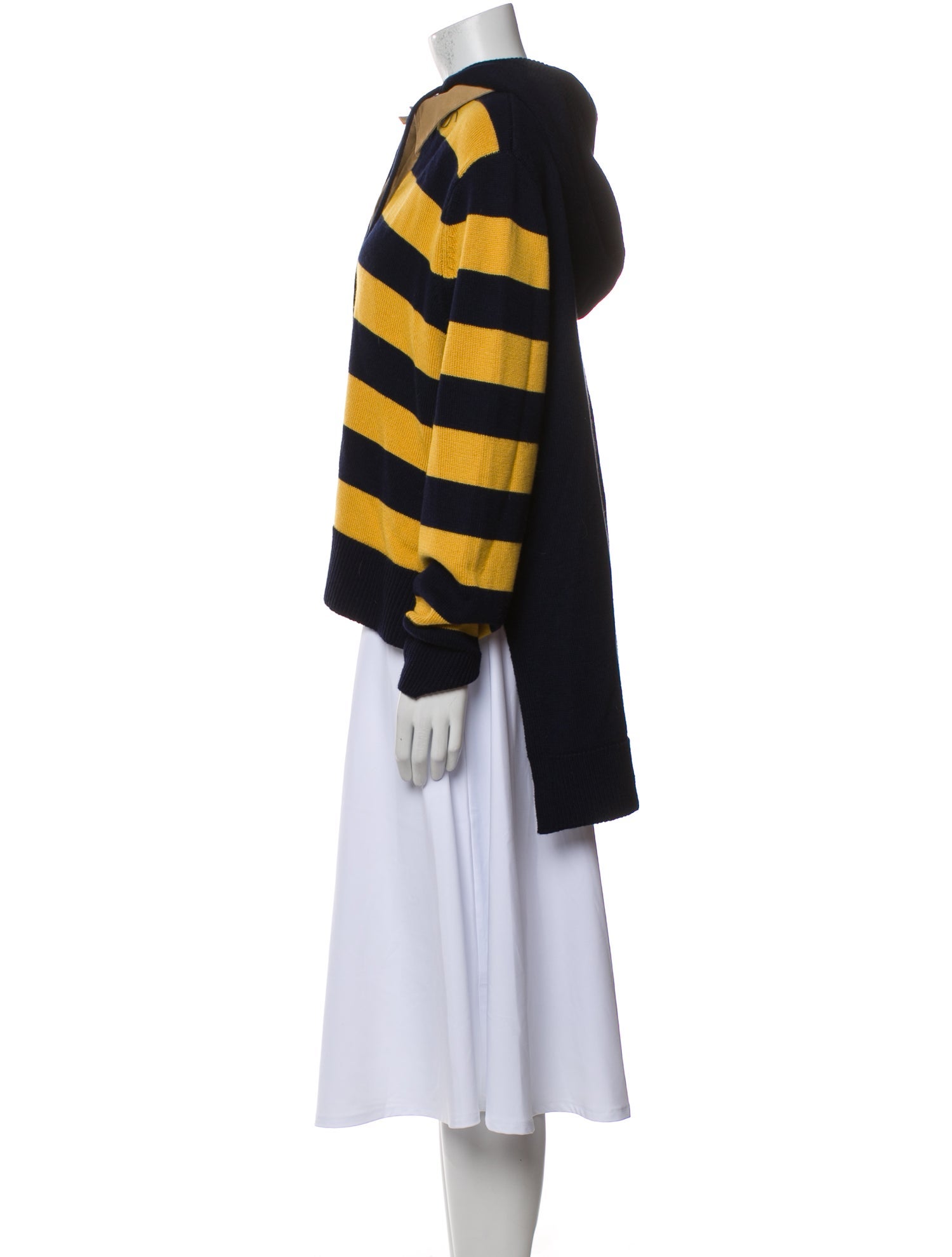 Monse Merino Wool Striped Sweater