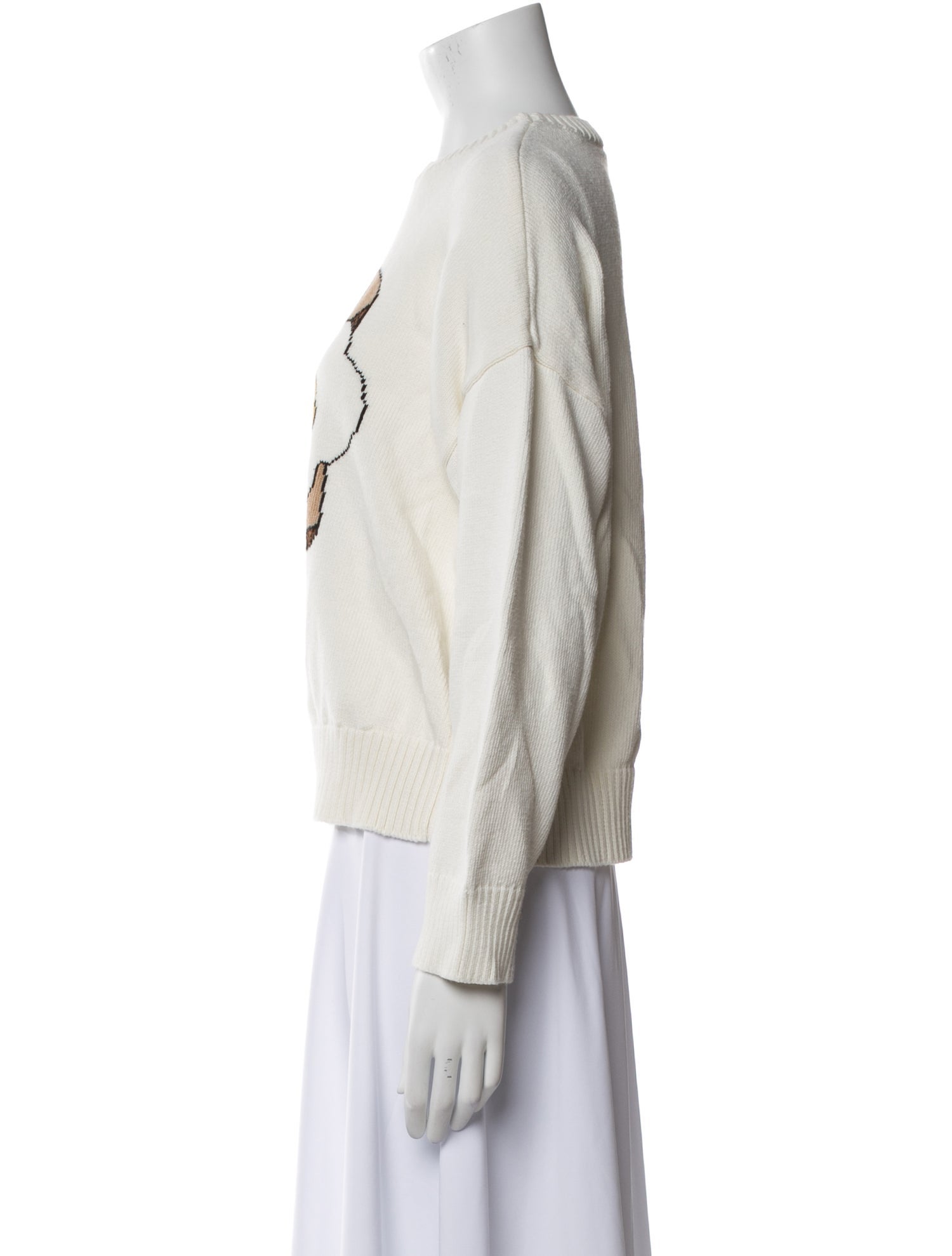 Monse Graphic Print Crew Neck Sweatshirt