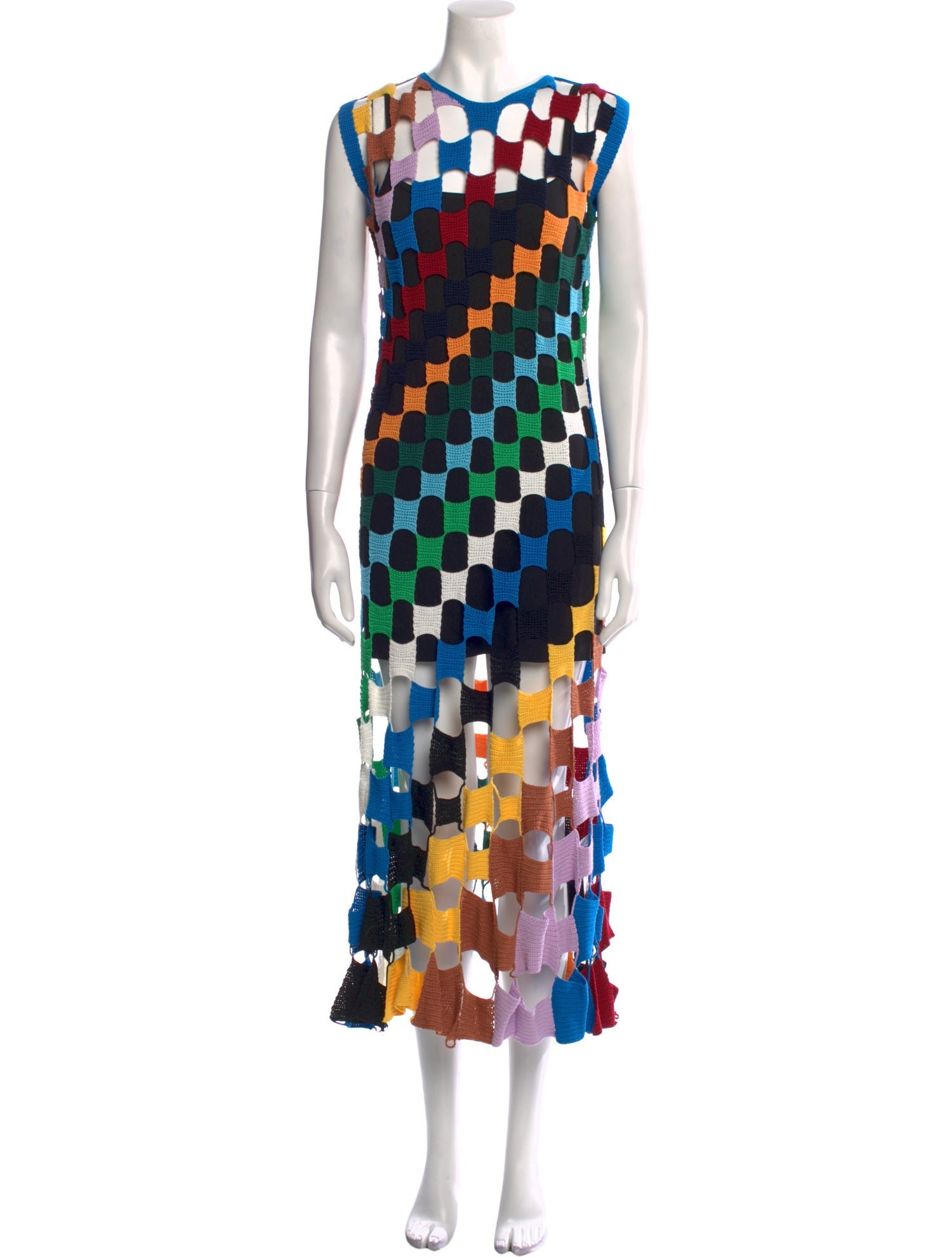 Monse Printed Midi Length Dress w/ Tags