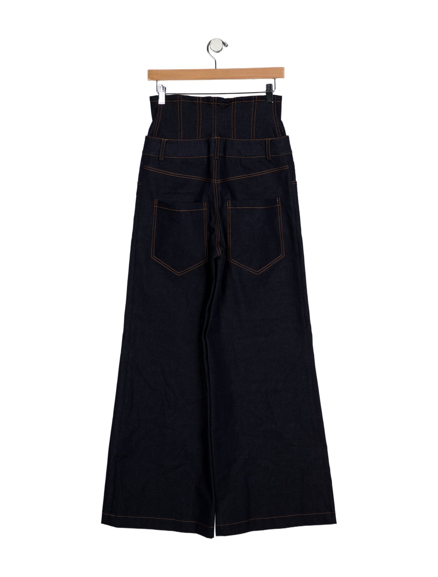 Monse High-Rise Wide Leg Jeans