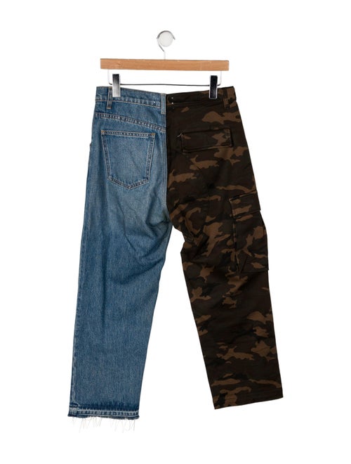 Monse High-Rise Straight Leg Jeans