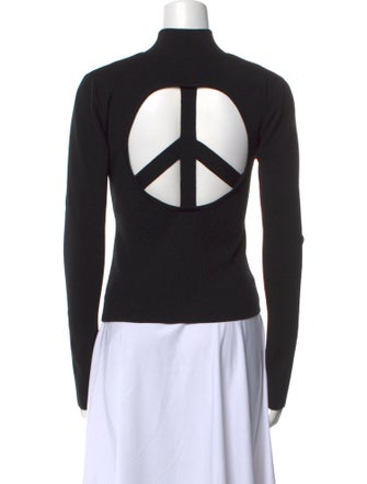 Monse Merino Wool Mock Neck Sweater