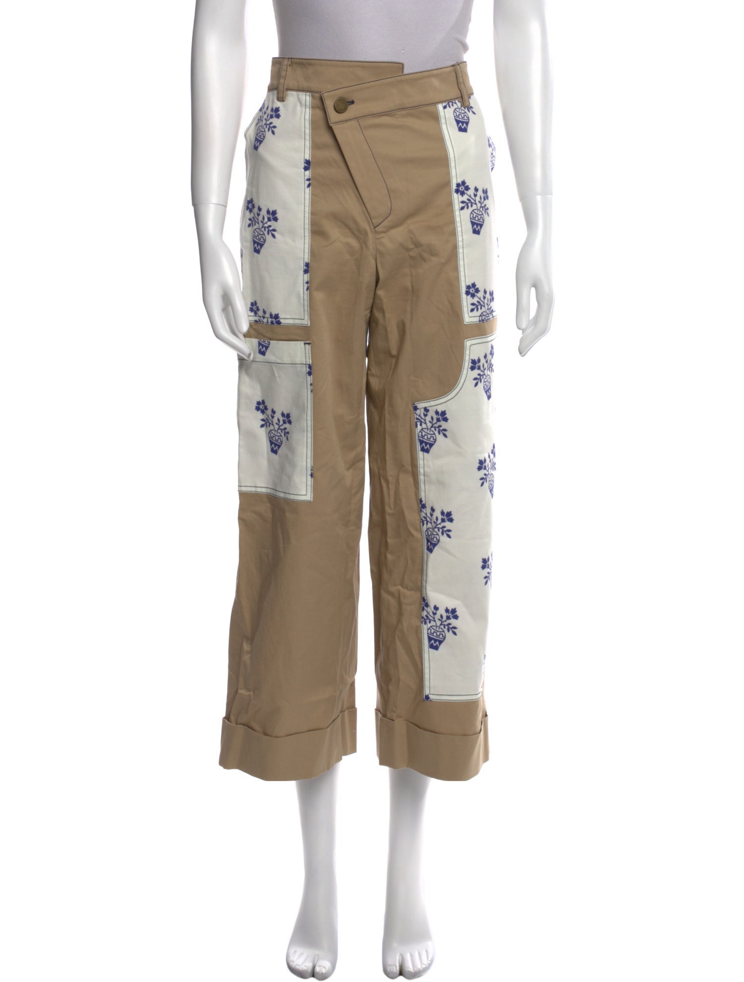 Monse Printed Wide Leg Pants