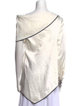 Monse Cowl Neck Long Sleeve Top