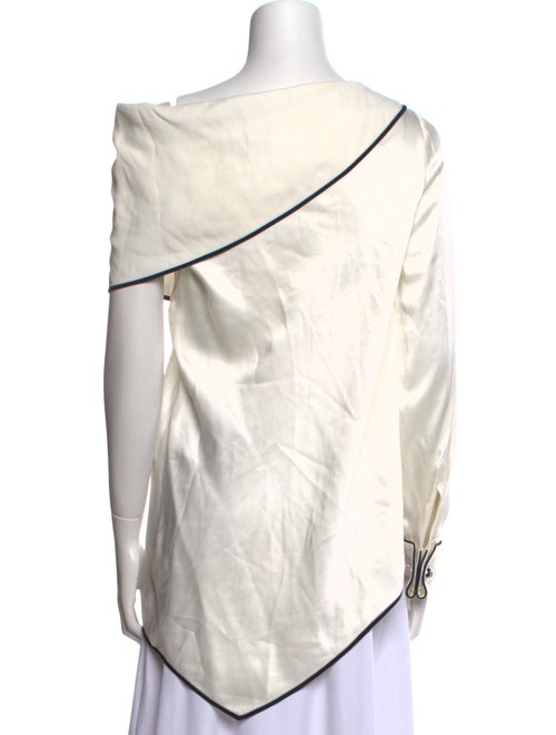 Monse Cowl Neck Long Sleeve Top