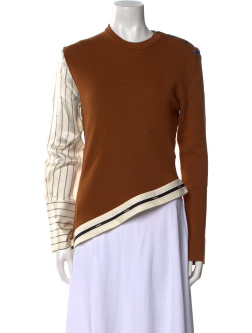 Monse Wool Striped Sweater