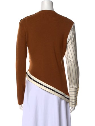 Monse Wool Striped Sweater