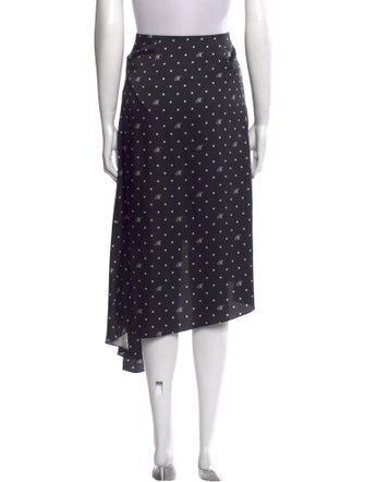 Monse Polka Dot Print Midi Length Skirt