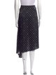Monse Polka Dot Print Midi Length Skirt