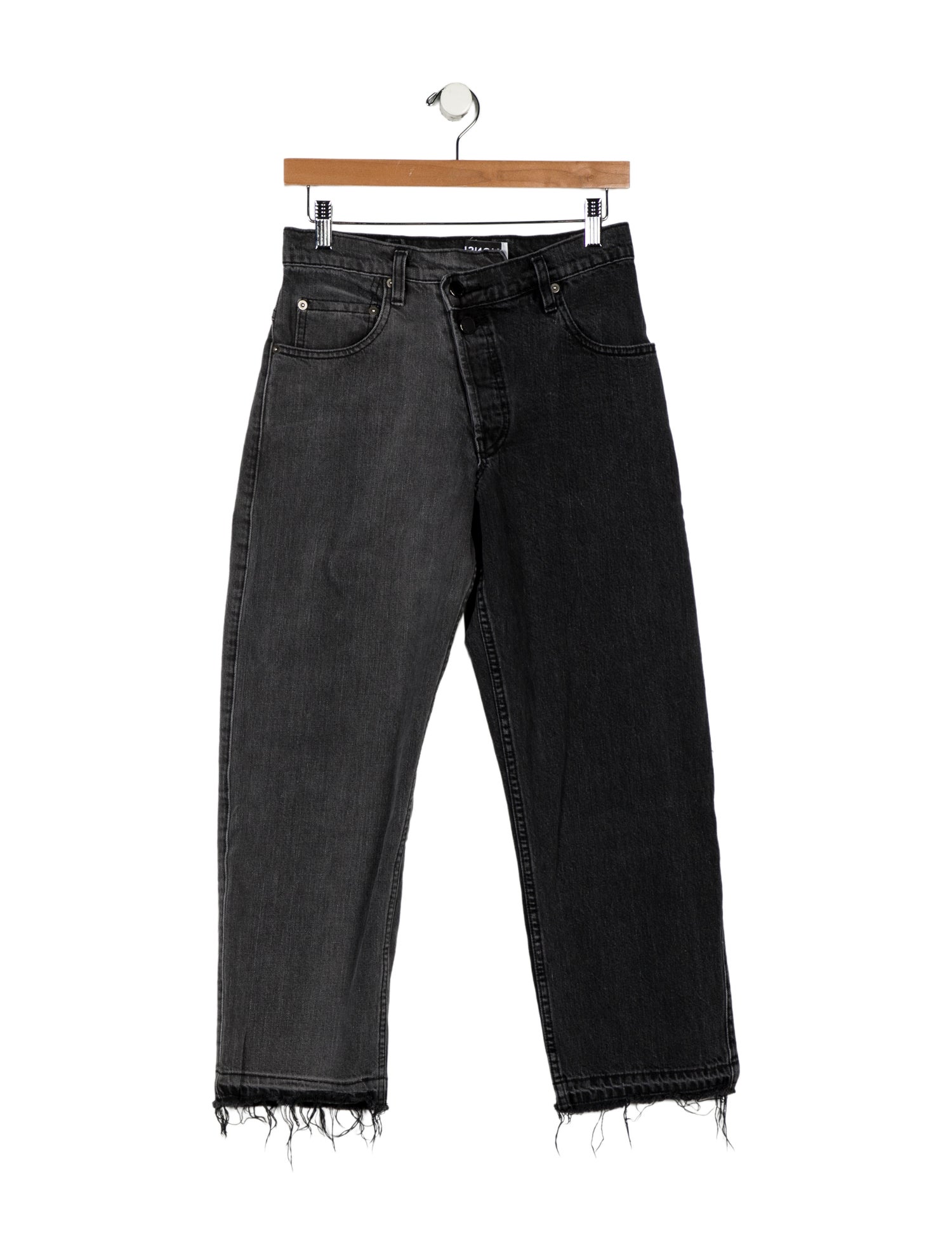 Monse High-Rise Straight Leg Jeans