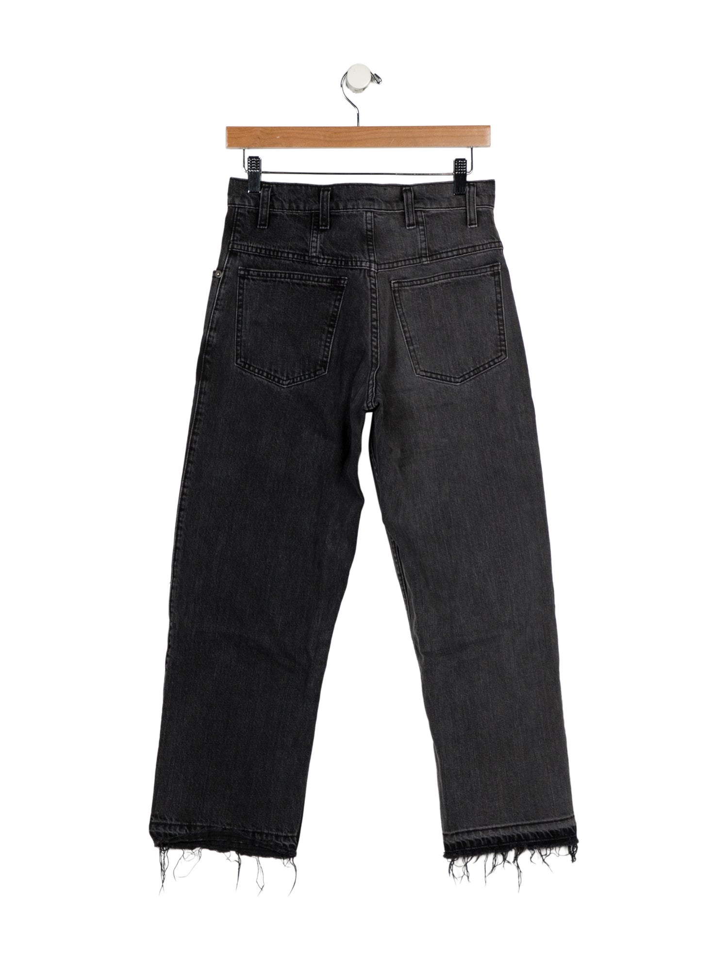 Monse High-Rise Straight Leg Jeans