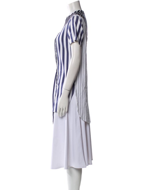 Monse Striped Crew Neck Tunic