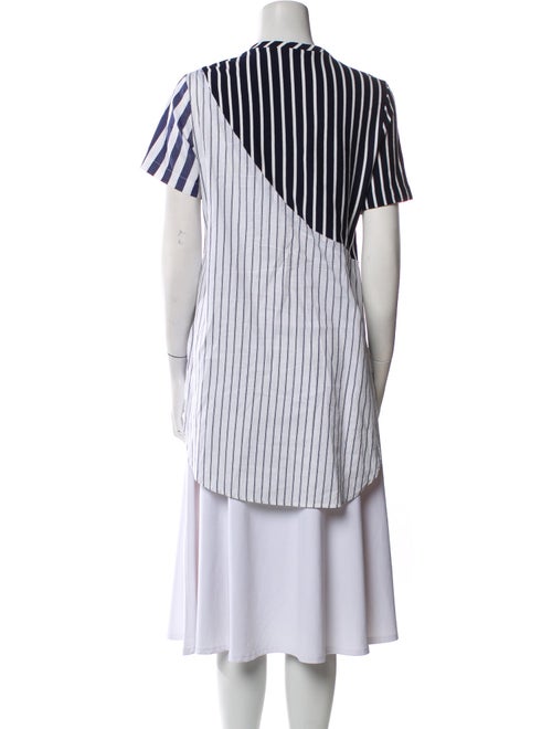 Monse Striped Crew Neck Tunic