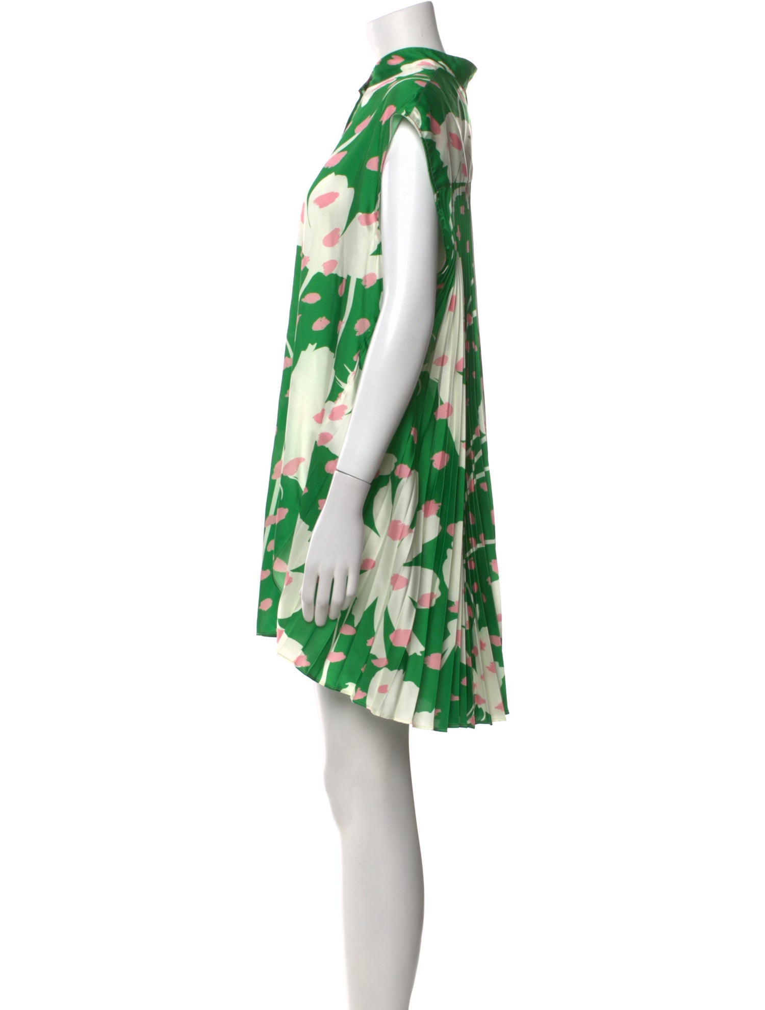 Monse Floral Print Mini Dress