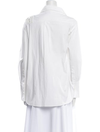 Monse Long Sleeve Button-Up Top