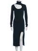 Monse Merino Wool Midi Length Dress