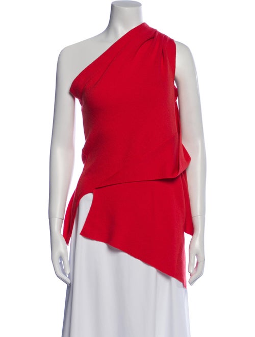 Monse Merino Wool One-Shoulder Sweater