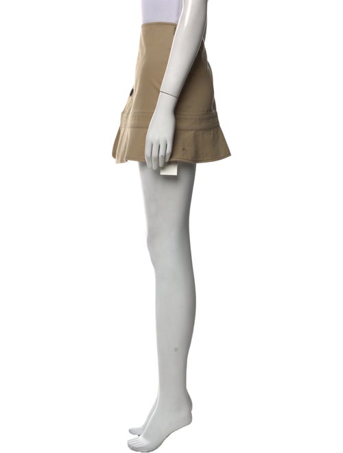 Monse Cutout Accent Mini Skirt