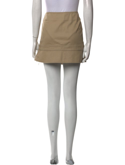 Monse Cutout Accent Mini Skirt