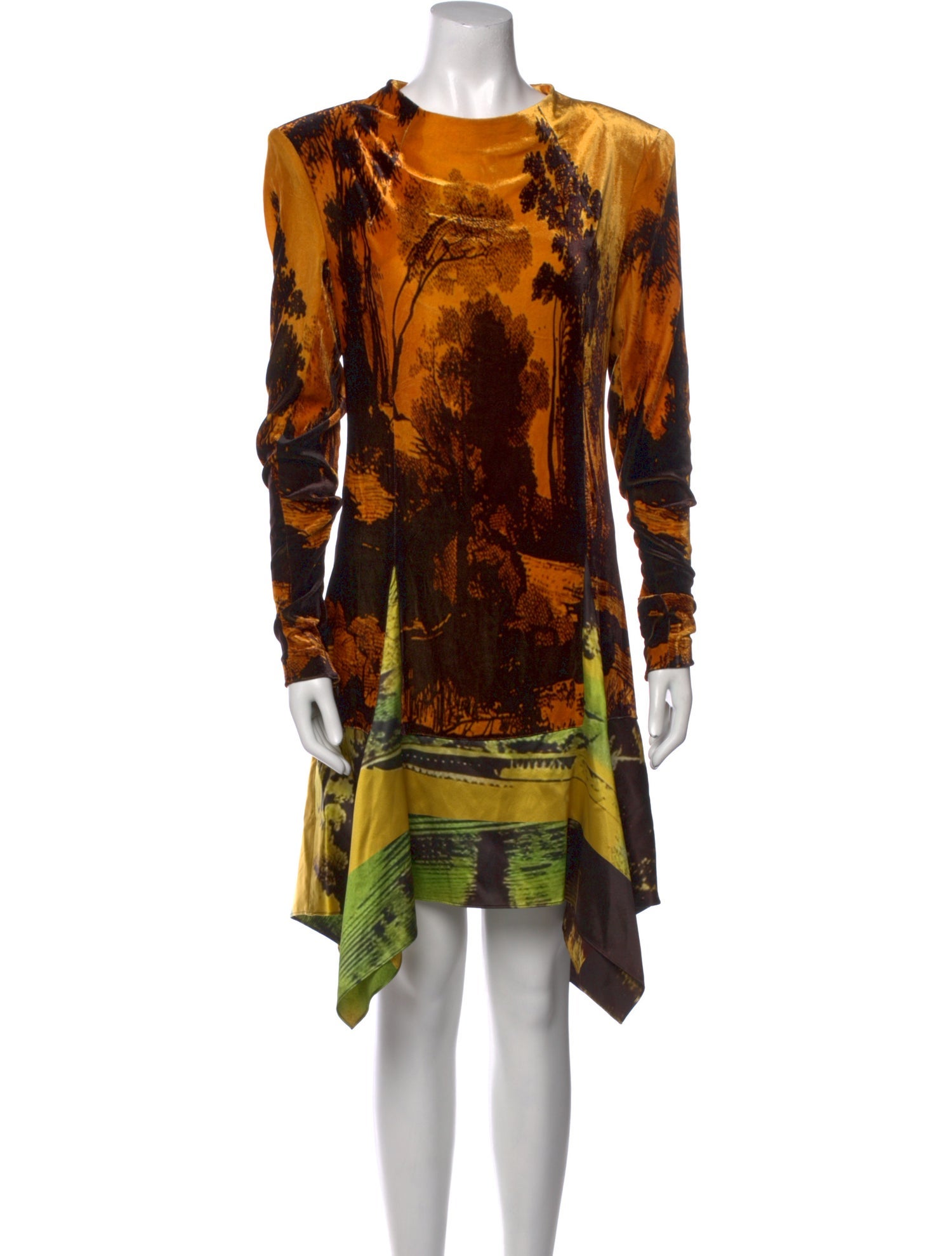 Monse Printed Mini Dress