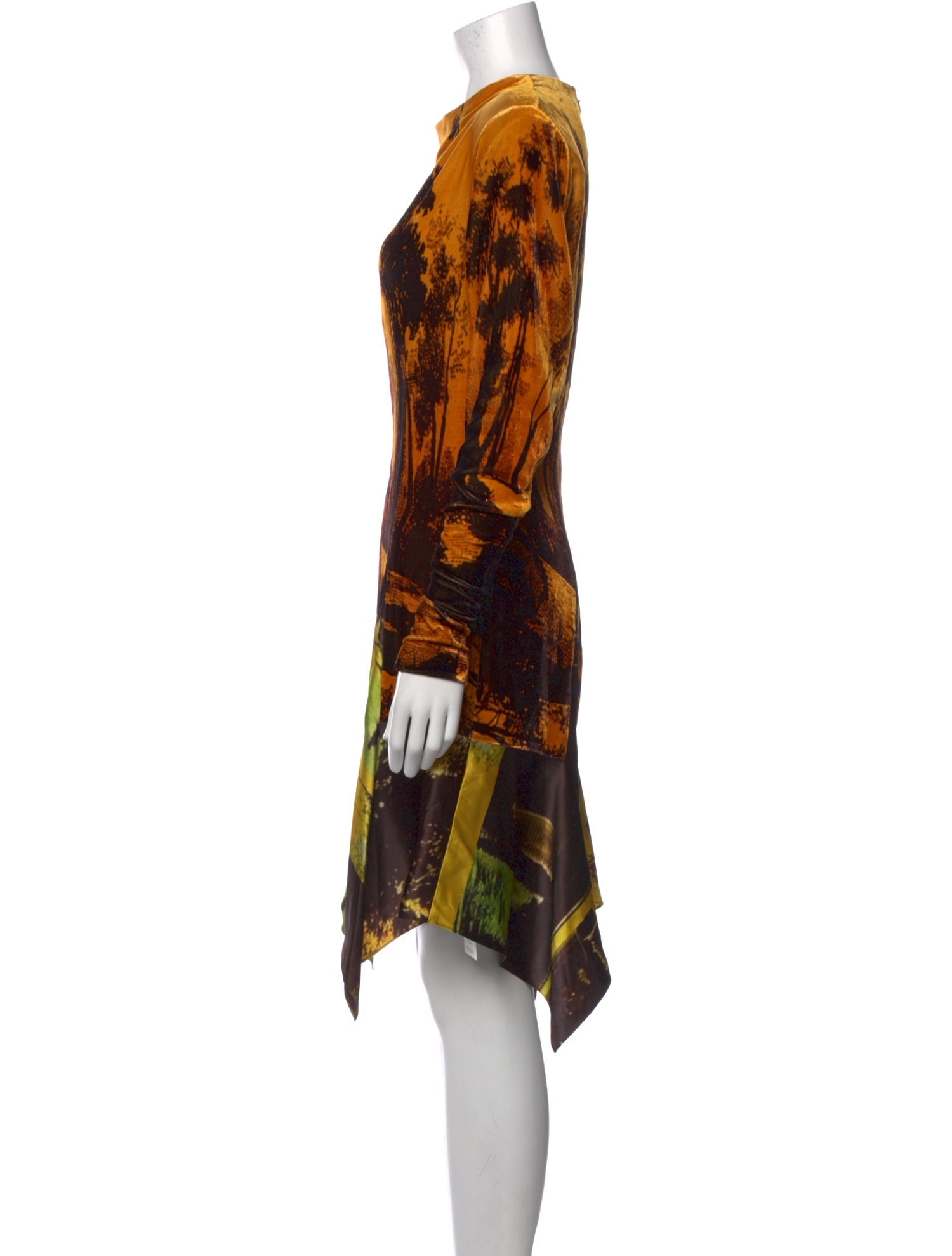 Monse Printed Mini Dress