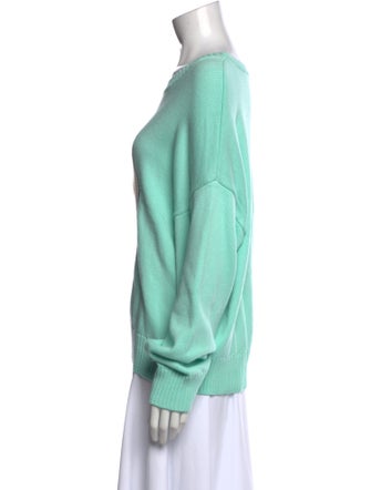 Monse Graphic Print Crew Neck Sweater