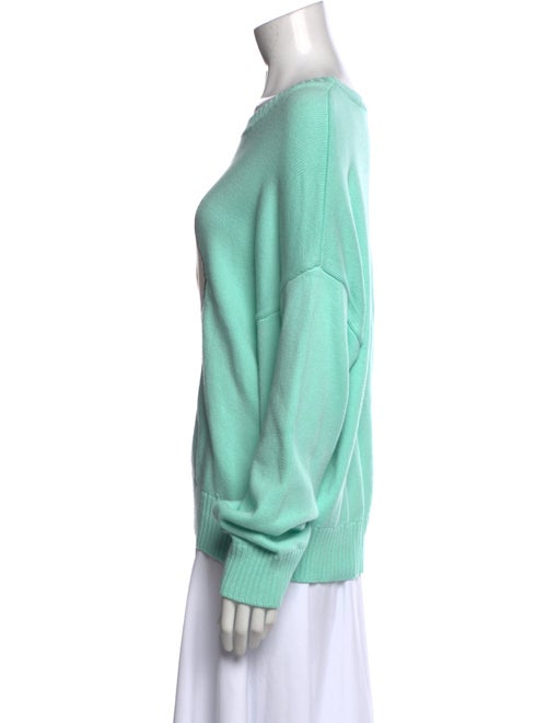 Monse Graphic Print Crew Neck Sweater