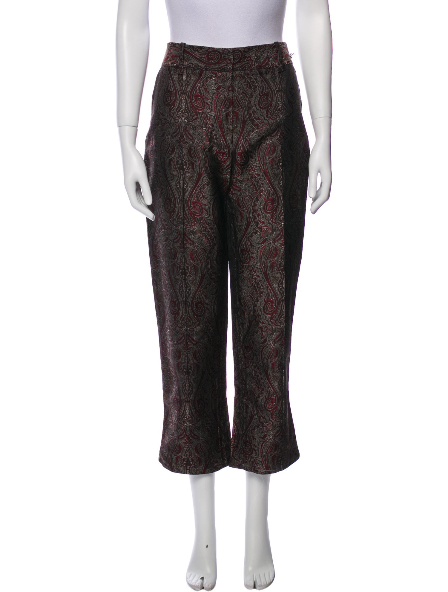 Monse Paisley Print Wide Leg Pants