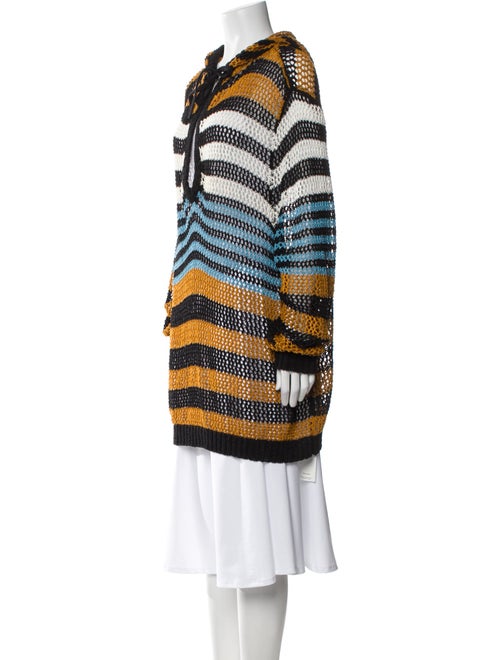 Monse Striped Mock Neck Tunic
