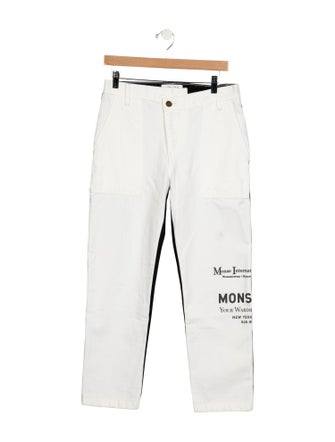 Monse Mid-Rise Straight Leg Jeans